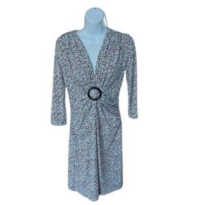 Bubble Print Stretch Dress Size Small